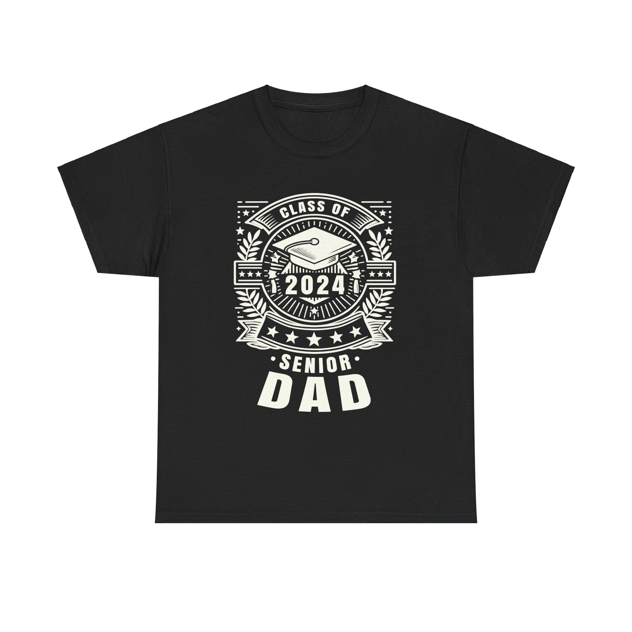 Senior 2024 Class of 2024 for College High School Senior Dad Shirts for Men Plus Size Big and Tall