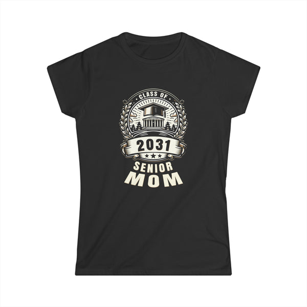 Senior 2031 Class of 2031 for College High School Senior Mom Womens Shirt