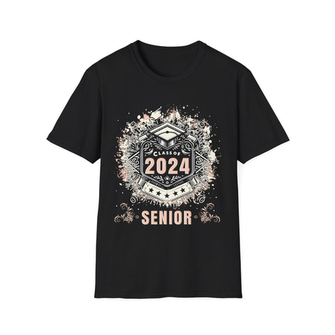 Senior Class of 2024 Shirt Senior Graduation 2024 Mens Shirts