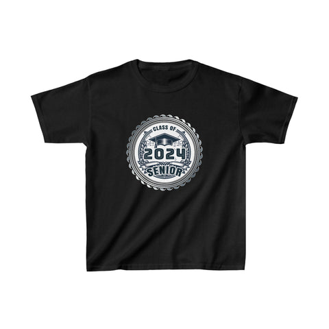 Senior 2024 Class of 2024 Back To School Teacher Students Girls Tshirts