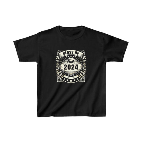 Class of 2024 Grow With Me First Day of School Girls Shirts