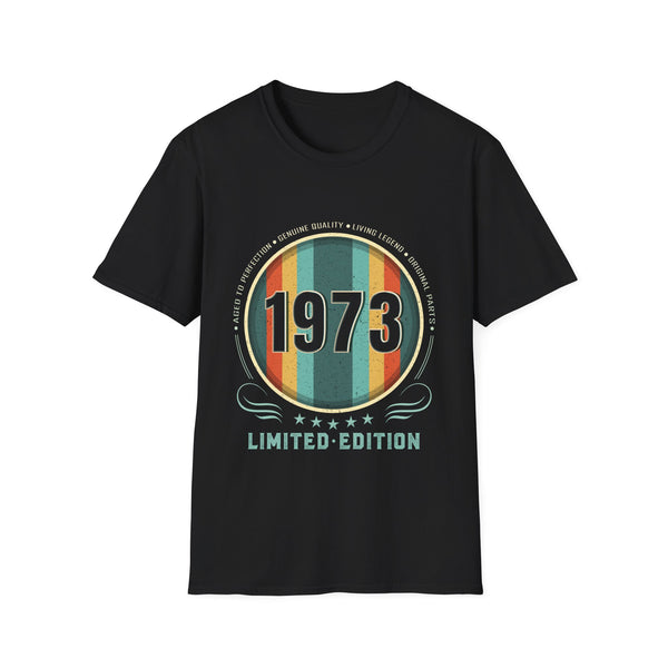 Vintage 1973 TShirt Men Limited Edition BDay 1973 Birthday Mens T Shirt