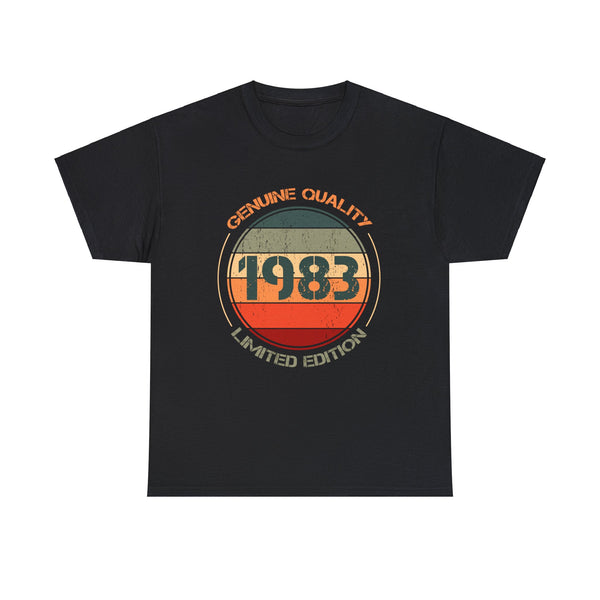 Vintage 1983 T Shirts for Women Retro Funny 1983 Birthday Womens Shirt Plus Size