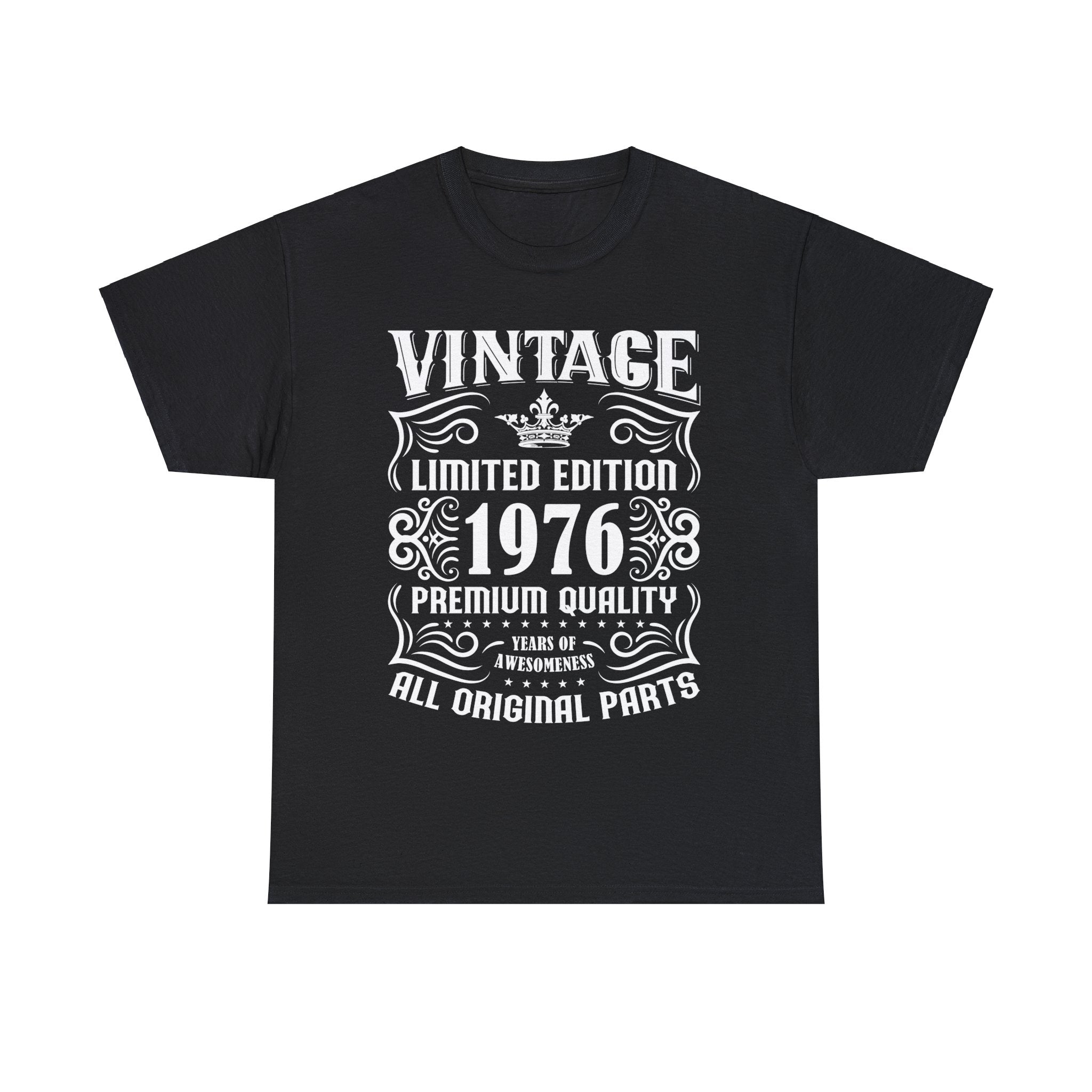 Vintage 1976 TShirt Men Limited Edition BDay 1976 Birthday Mens Tshirts for Men Big and Tall