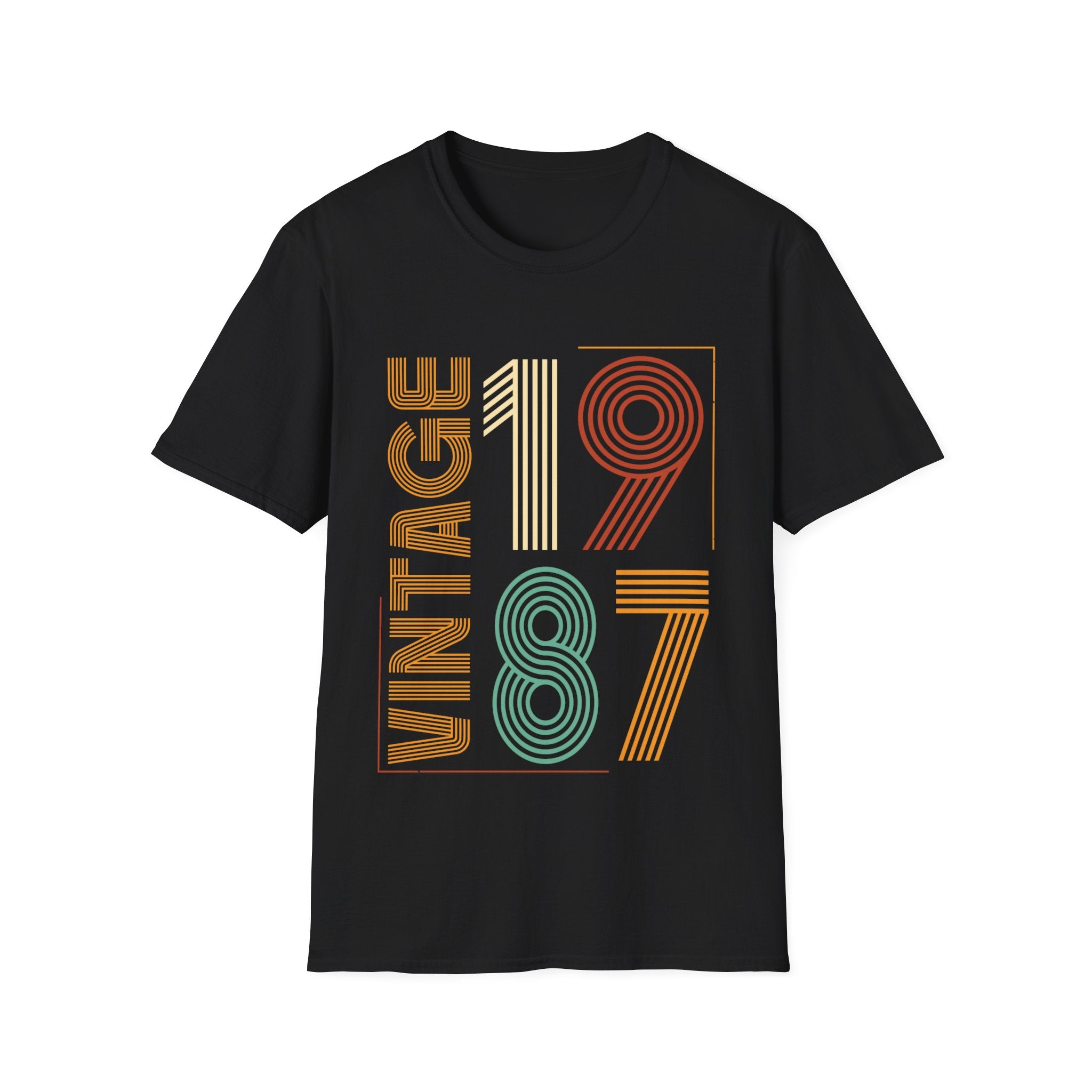 Vintage 1987 TShirt Men Limited Edition BDay 1987 Birthday Men Shirts