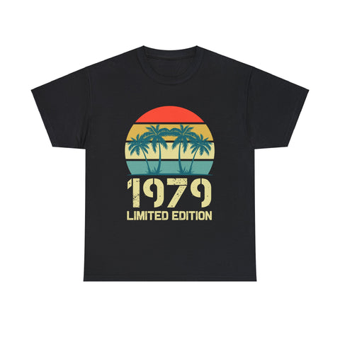 Vintage 1979 Birthday Shirts for Men Funny 1979 Birthday Men Shirts Big and Tall Plus Size