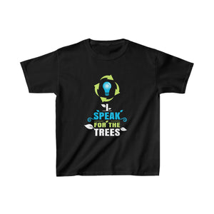 I Speak For Trees Earth Day Save Earth Inspiration Hippie Boys Shirt
