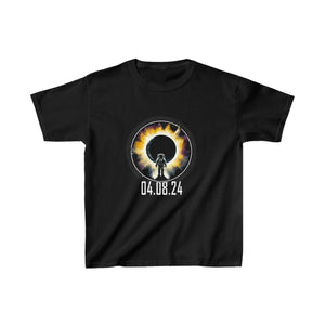 2024 Solar Eclipse American Totality Spring 4.08.24 Boys Shirts