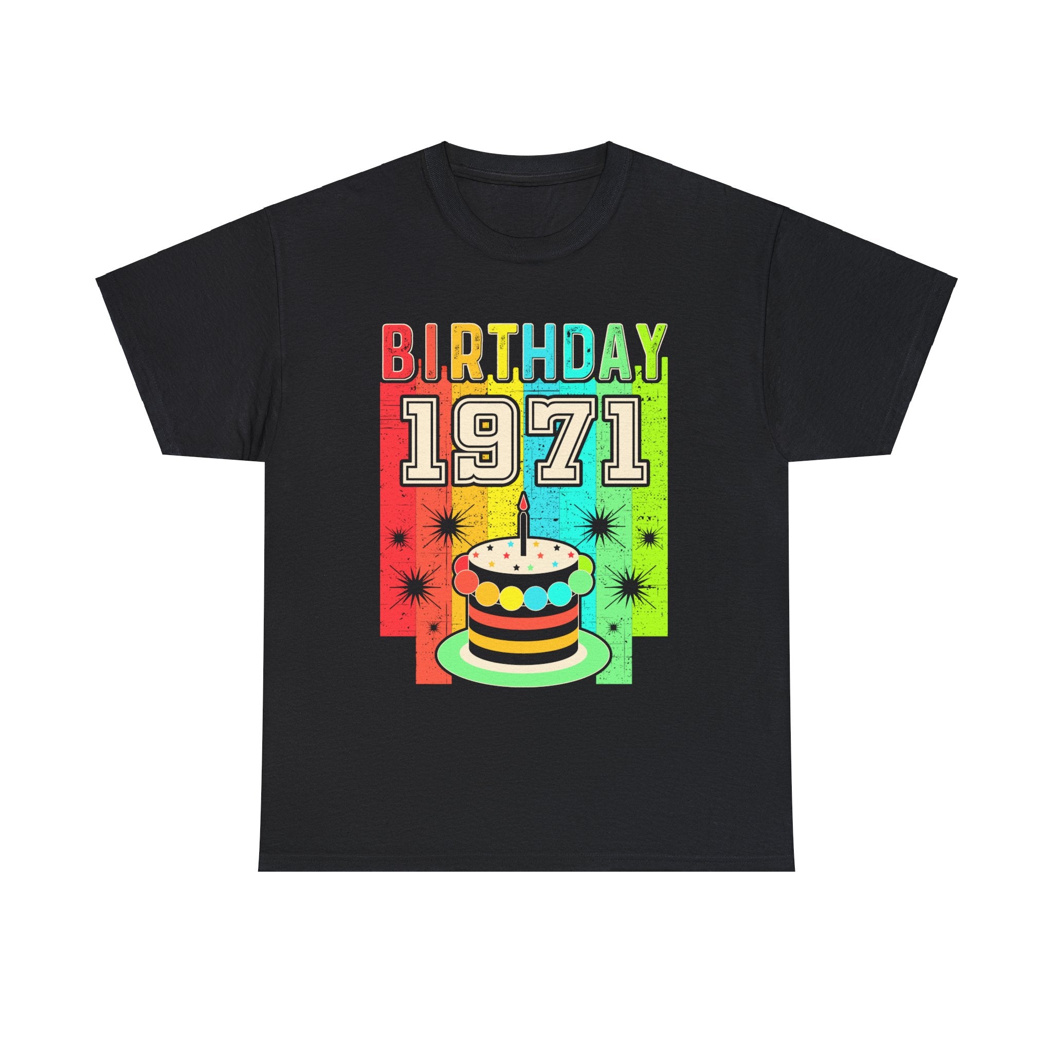 Vintage 1971 T Shirts for Men Retro Funny 1971 Birthday Big and Tall Tshirts Shirts for Men