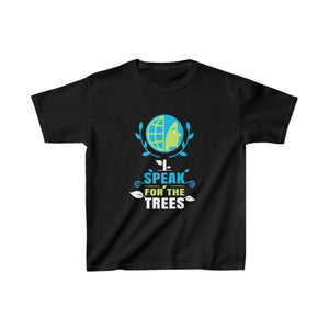 I Speak For The Trees Shirt Gift Environmental Earth Day Boys T Shirts