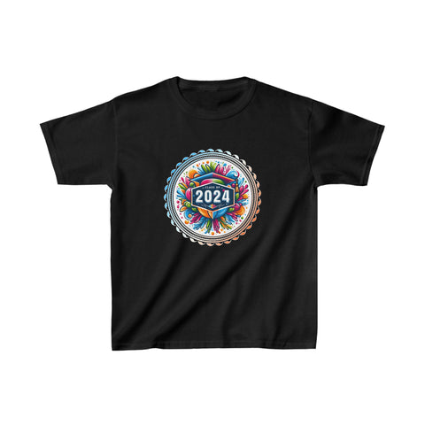Class of 2024 Graduation School Vintage Senior 2024 T Shirts for Boys