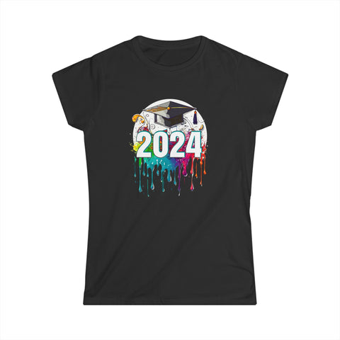 Senior 2024 Class of 2024 Senior 24 Graduation 2024 Womens T Shirts