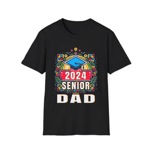 Senior Dad Class of 2024 Senior Year Proud Dad Senior 2024 Mens T Shirts