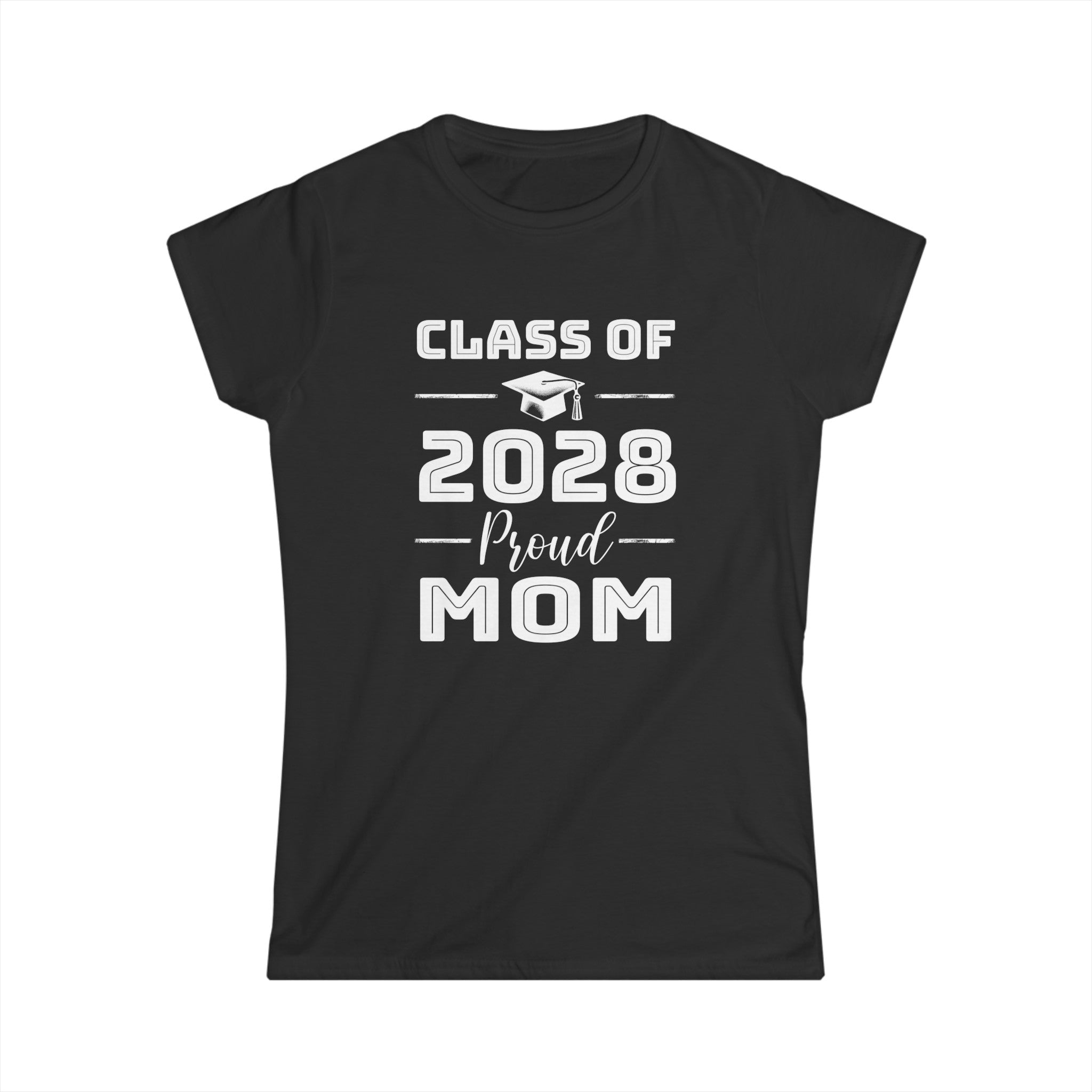 Class of 2028 Senior 2028 Graduation Vintage School Mom 2028 Women Shirts
