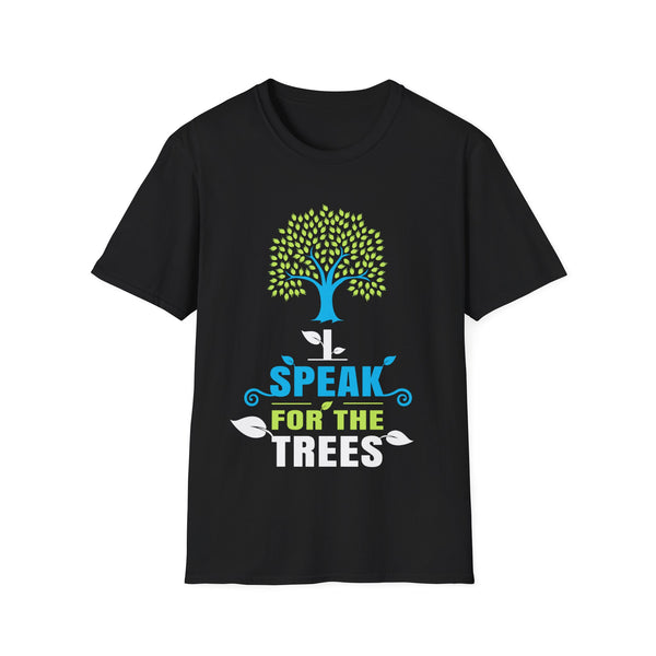 I Speak For The Trees Shirt Gift Environmental Earth Day Men Shirts