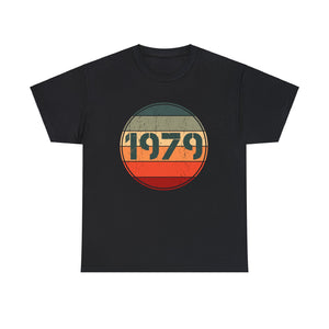 Vintage 1979 Birthday Shirts for Men Funny 1979 Birthday Big and Tall Tshirts Shirts for Men