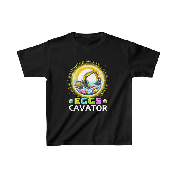 Easter Outfits Happy Easter Eggscavator Easter Shirts Easter Boys T Shirts