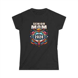 Mom Senior 2028 Class of 2028 Senior 28 Graduation 2028 Womens Shirts