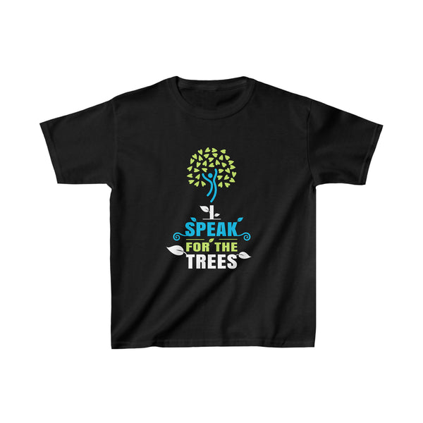 Earth Day I Speak For The Trees Design Nature Lover Girls Tops