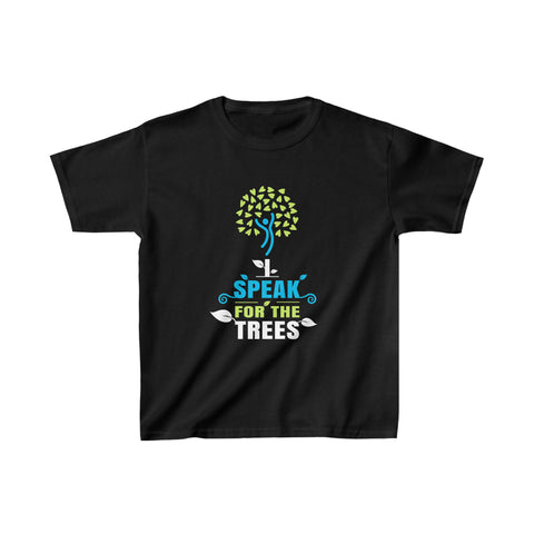 Earth Day I Speak For The Trees Design Nature Lover Boys Tshirts