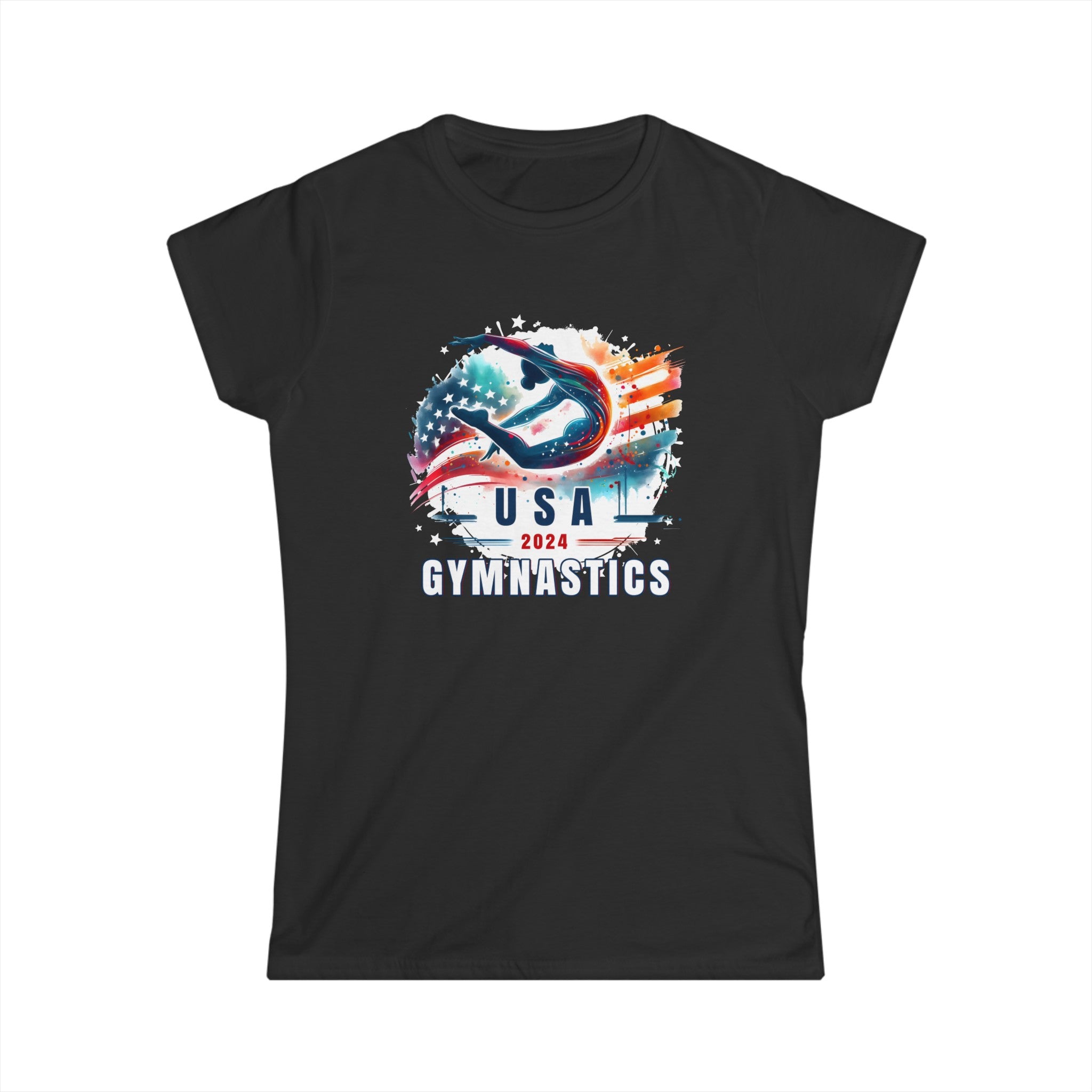 USA 2024 Games United States Gymnastics America 2024 USA Womens Shirts