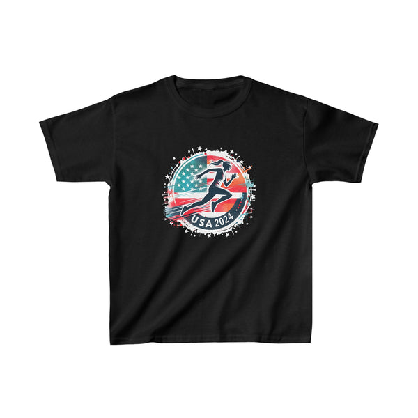 USA 2024 Go United States America 2024 USA Track and Field Boys Shirts