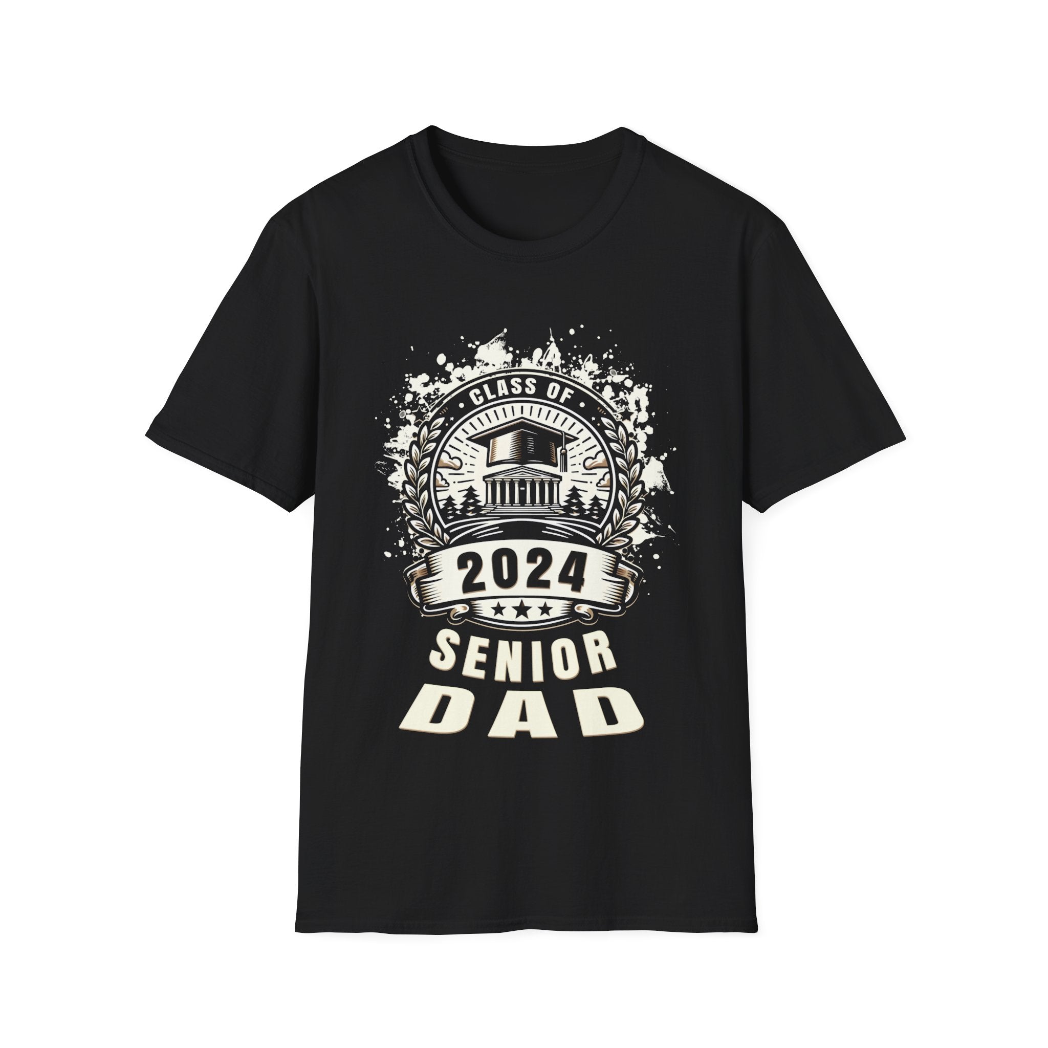 Senior 2024 Class of 2024 Seniors Graduation 2024 Senior Dad Mens T Shirts