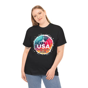 USA 2024 Games United States Gymnastics America 2024 USA Women Shirts Plus Size