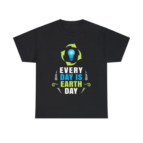 Everyday is Earth Day Outfit for Earth Day Save Environment Big and Tall Tshirts Shirts for Men