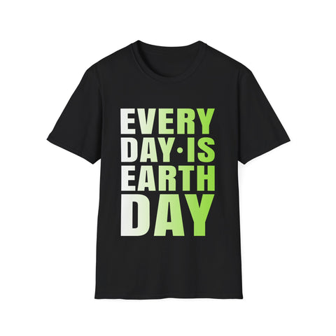 Activism Everyday is Earth Day Environmental Crisis Shirts for Men