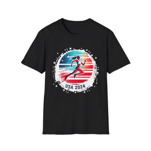 USA 2024 Games United States Track and Field USA 2024 USA Mens T Shirts