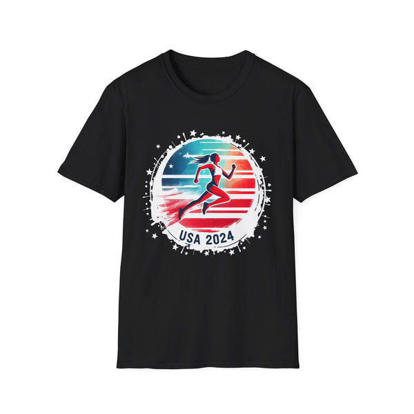 USA 2024 Games United States Track and Field USA 2024 USA Mens T Shirts