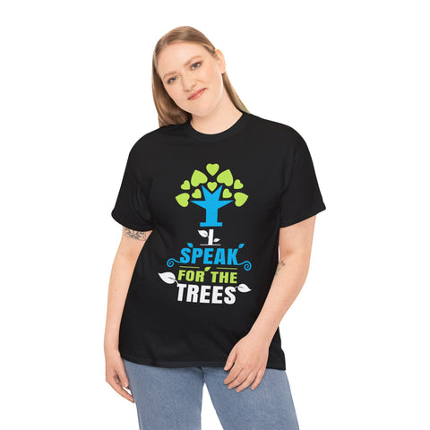 I Speak For Trees Earth Day Save Earth Inspiration Hippie Plus Size Clothing for Women