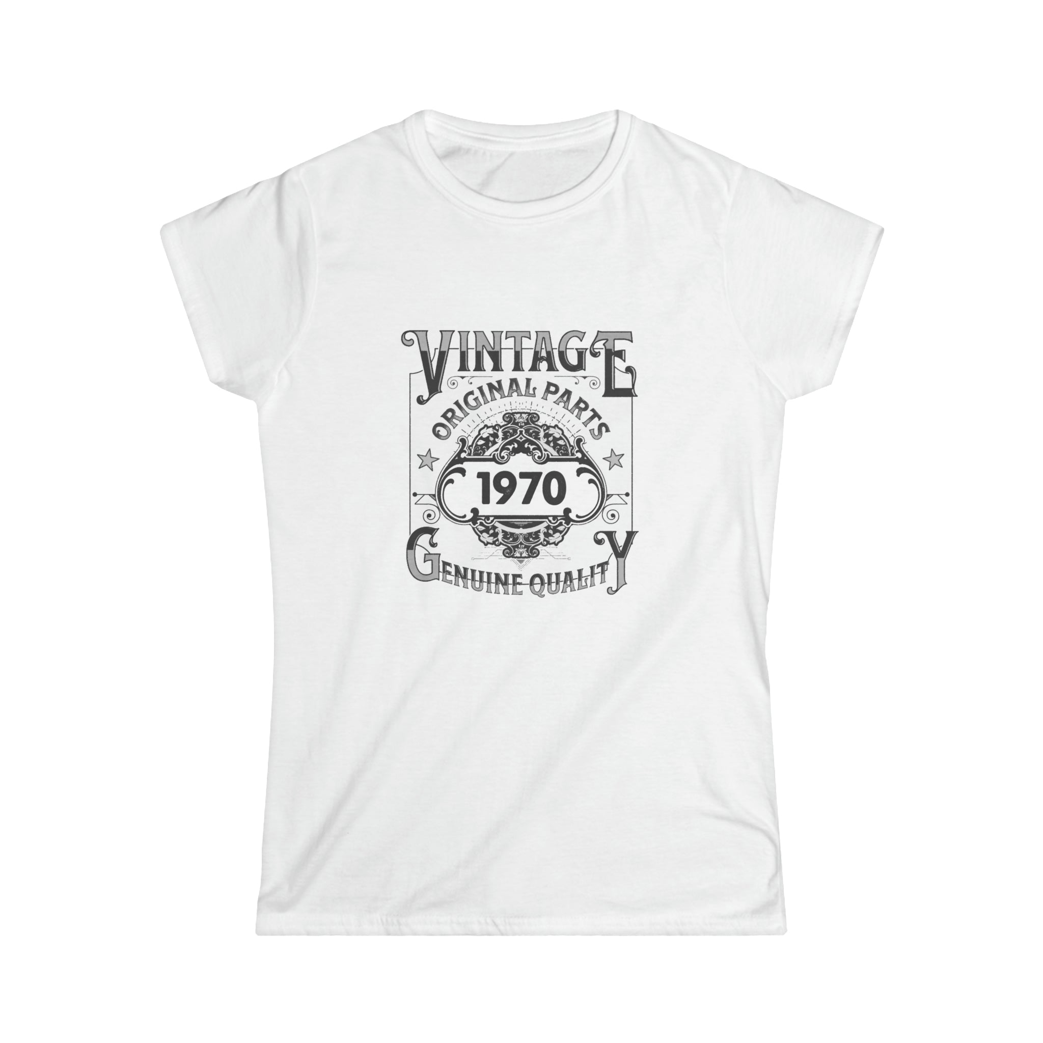 Vintage 1970 TShirt Women Limited Edition BDay 1970 Birthday Women Tops