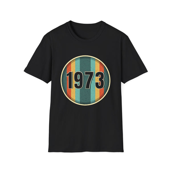 Vintage 1973 Birthday Shirts for Men Funny 1973 Birthday Mens T Shirts