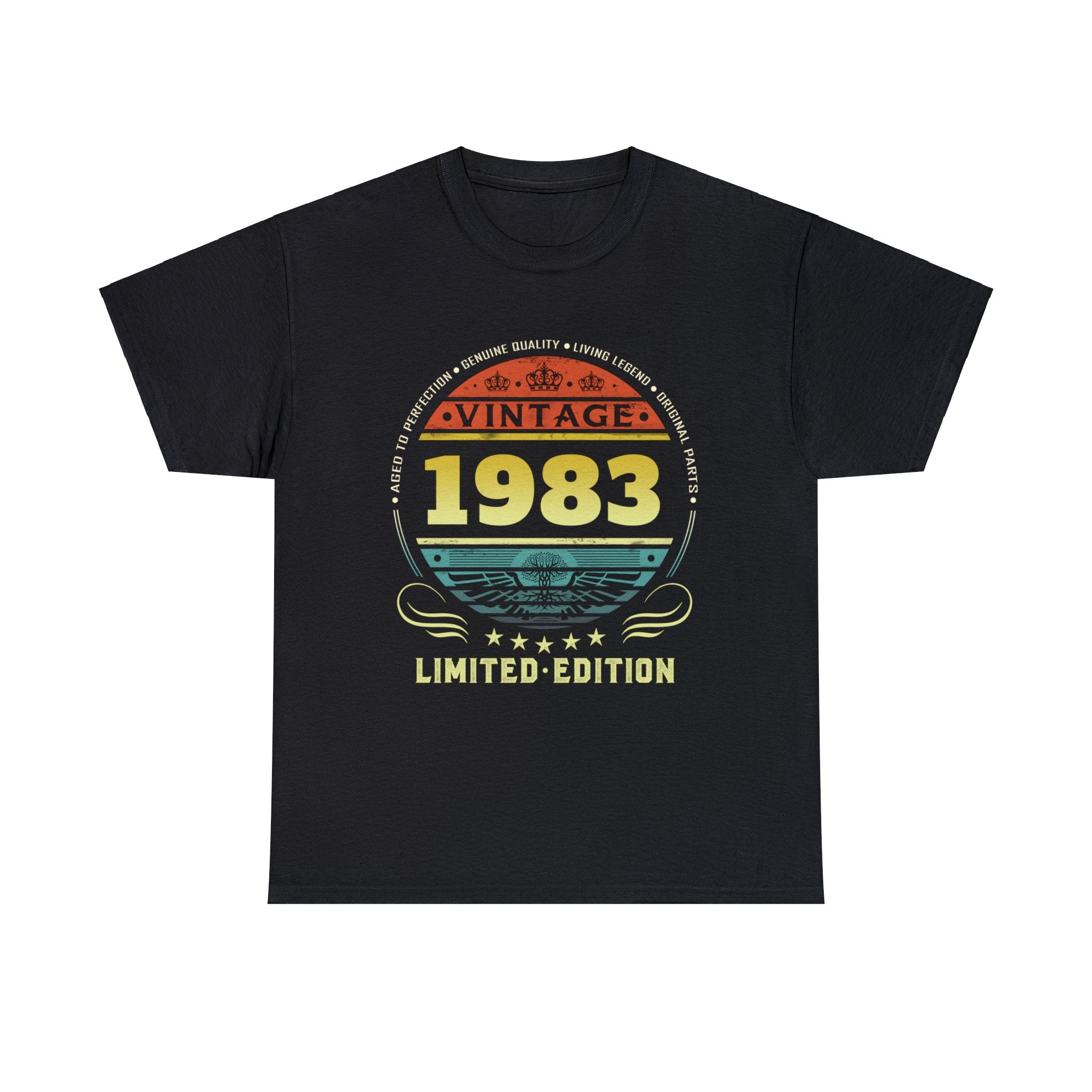 Vintage 1983 Limited Edition 1983 Birthday Shirts for Men Mens T Shirts Plus Size Big and Tall
