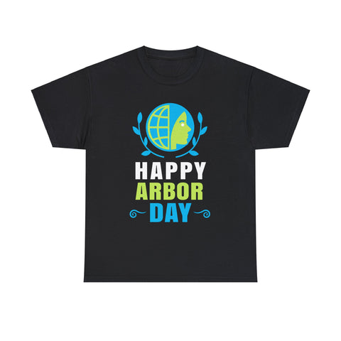 Plant Trees Environmental Crisis Activism Happy Arbor Day Mens Shirt Plus Size Big and Tall