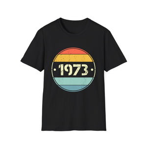 Vintage 1973 Birthday Shirts for Men Funny 1973 Birthday Shirts for Men