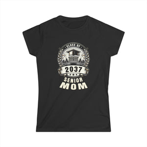 Senior 2037 Class of 2037 for College High School Senior Mom Women Tops