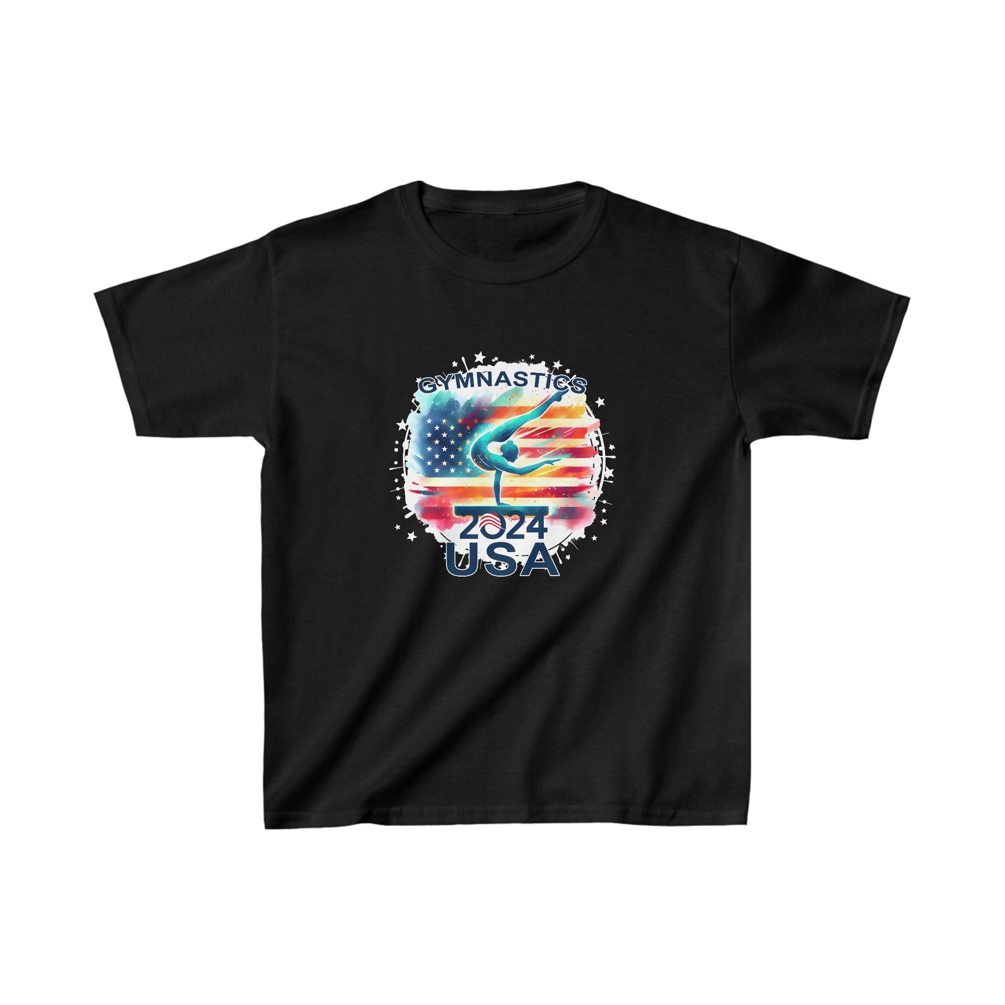 USA 2024 Games United States Gymnastics America 2024 USA Girls T Shirts