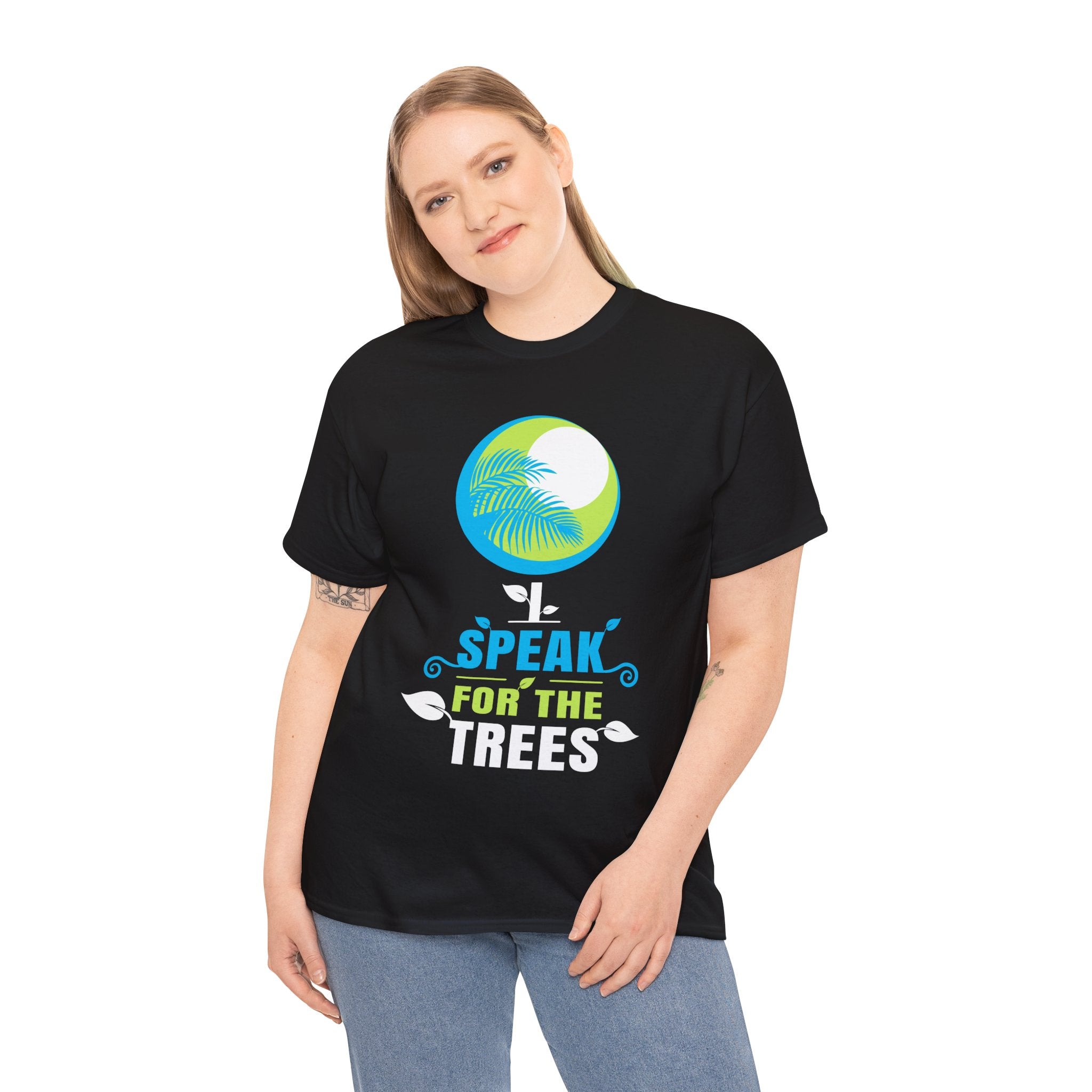 Earth Day I Speak For The Trees Design Nature Lover Womens Shirt Plus Size