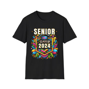 Senior 2024 Class of 2024 for College High School Senior Men Shirts