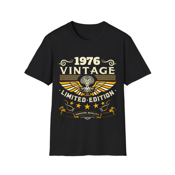 Vintage 1976 T Shirts for Men Retro Funny 1976 Birthday Men Shirts