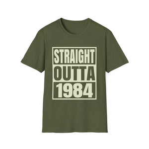 Vintage 1984 TShirt Men Limited Edition BDay 1984 Birthday Mens Shirt