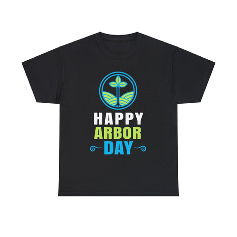 Tree Hugger Happy Arbor Day Shirt Environmental Crisis Men Shirts Big and Tall Plus Size
