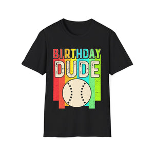 Perfect Dude Birthday Boy Shirt Perfect Dude Shirt Men Baseball Birthday Mens Tshirts