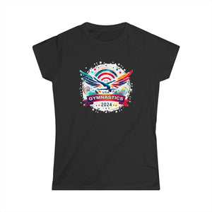 USA 2024 Games United States Gymnastics America 2024 USA Womens T Shirt