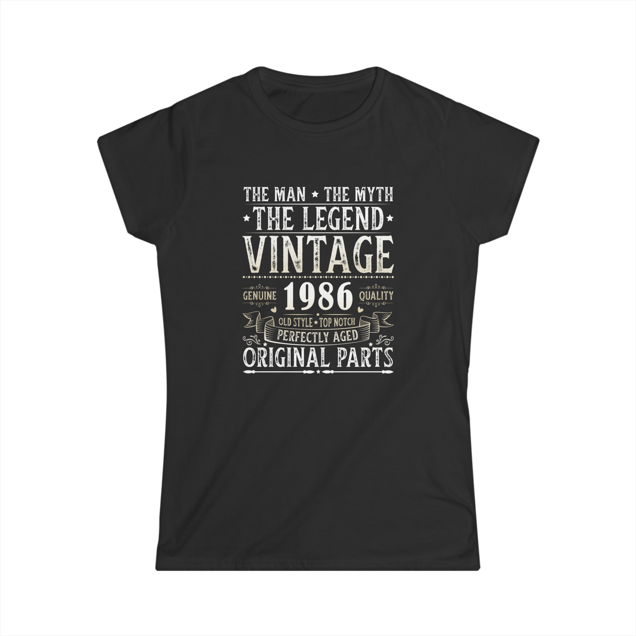 Vintage 1986 TShirt Women Limited Edition BDay 1986 Birthday Womens Shirts