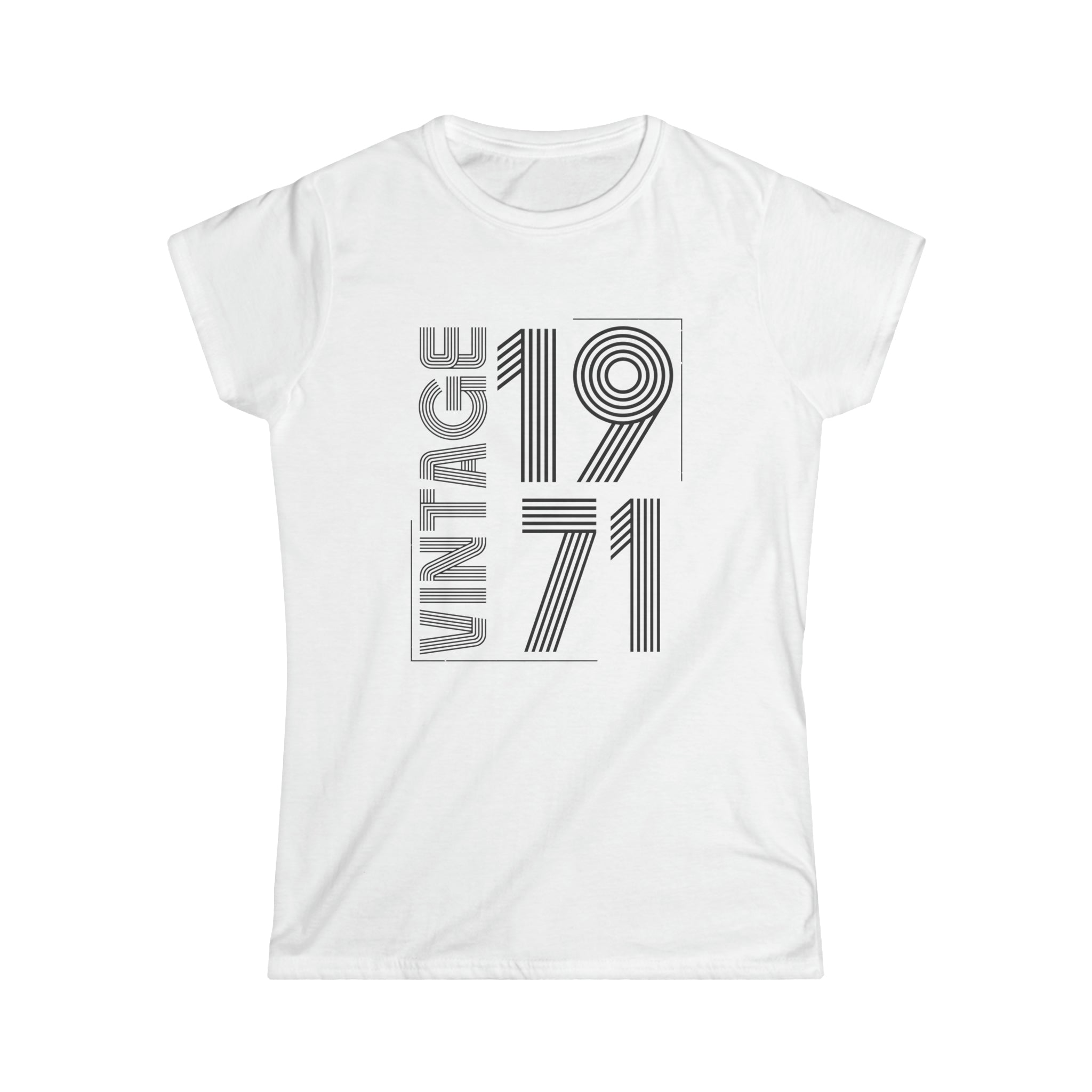 Vintage 1971 T Shirts for Women Retro Funny 1971 Birthday Womens T Shirts