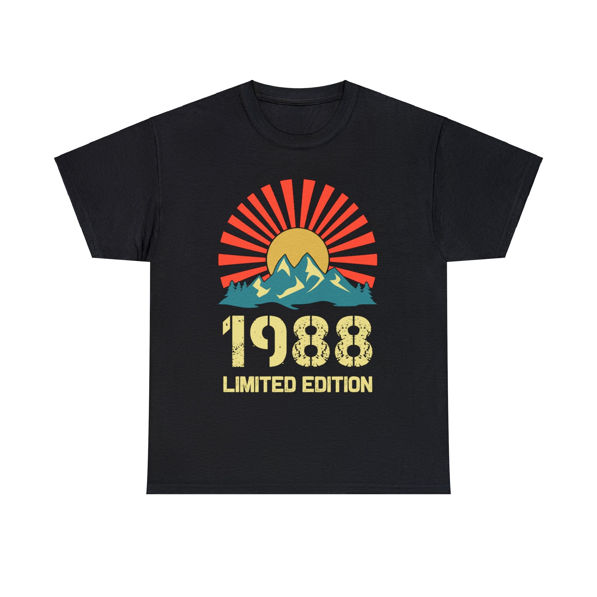 Vintage 1988 Limited Edition 1988 Birthday Shirts for Men Mens T Shirts Plus Size Big and Tall